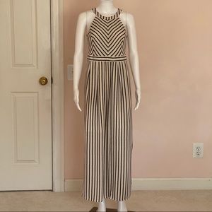 Ann Taylor Stripe Maxi Dress size 4P